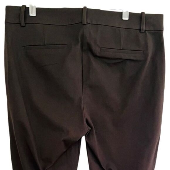 J Crew Winnie Pant, flat front, side zipper size 12. - Picture 4 of 5